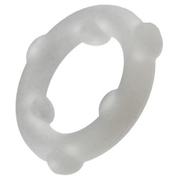 Oxballs Cockring Spinner 25 mm Blanc